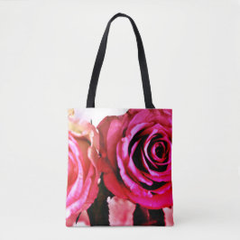 Blühende Rose Tasche