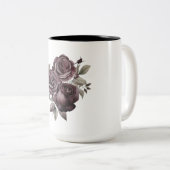 Blühende Rose Tasse (VorderseiteRechts)
