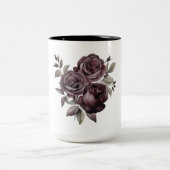 Blühende Rose Tasse (Mittel)