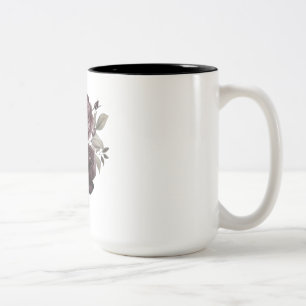 Blühende Rose Tasse