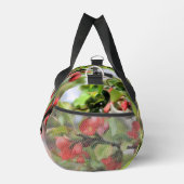 Blühende Rote Blüten Duffle Bag (Rechts)