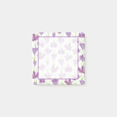 Blühende Safron Crocus Sticky Notes Post-it Klebezettel (Vorderseite)