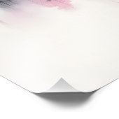 Blühende Sakura über die Tinte Fotodruck (Ecke)