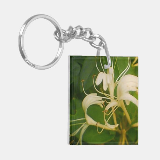 Blühende Schmetterlingshuckles Schlüsselanhänger (Vorderseite links)