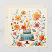 Blühende Schönheit: blühende Wünsche (Vorne/Hinten)