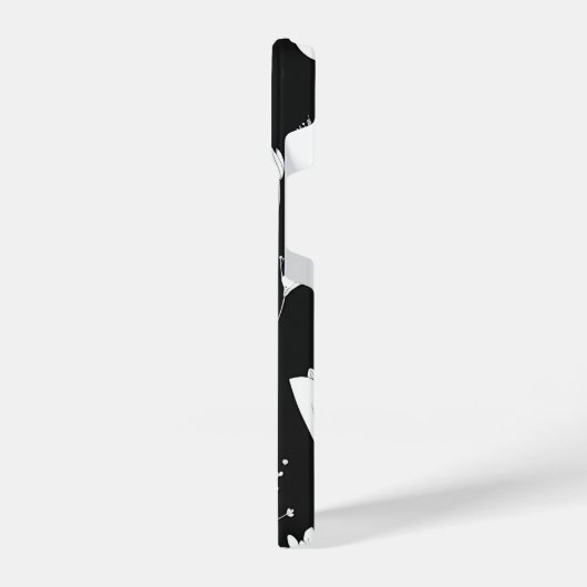 Blühende Schönheit: Elegante mobile Abdeckung iPhone Hülle (Linke Seite)
