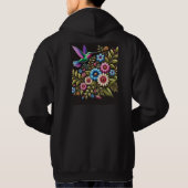 Blühende Schönheit Hoodie (Rückseite)