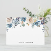 Blühende Schönheit | Personalisierte Stationierung (Stehend Vorderseite)