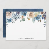 Blühende Schönheit | Personalisierte Stationierung (Vorne/Hinten)