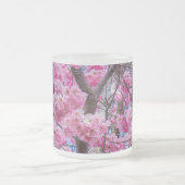 Blühende Schönheit: Sakura-Blume Mattglastasse (Mittel)