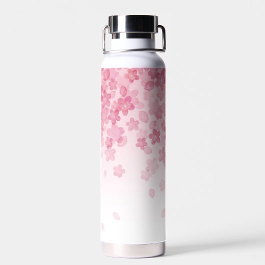 Blühende Schönheit: Sakura Flor Flasche (Rückseite)