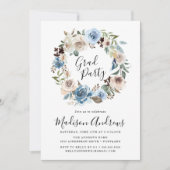 Blühende Schönheit | Studierende Einladung (Vorderseite)