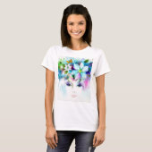 Blühende Schönheit T-Shirt (Vorne ganz)