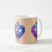 Blühende Schönheit: Zauberei mit Blumencocktail Kaffeetasse (VorderseiteRechts)