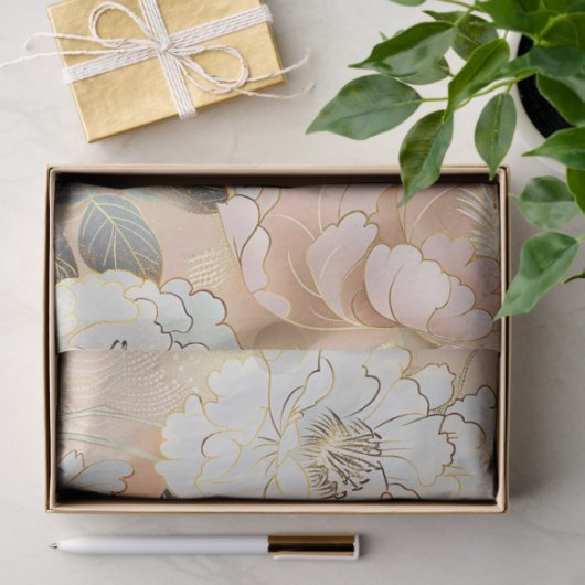Blühende Schönheitsentziehung Seidenpapier (Geschenk)