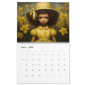 Blühende schwarze Schönheiten - Saison 2025 Kalender (Mär 2026)