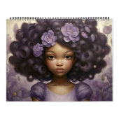 Blühende schwarze Schönheiten - Saison 2025 Kalender (Titelbild)