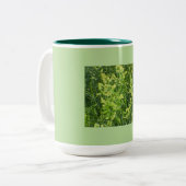 Blühende Seeding Zweifarbige Tasse (Vorderseite Links)