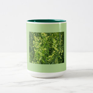 Blühende Seeding Zweifarbige Tasse