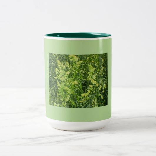 Blühende Seeding Zweifarbige Tasse (Mittel)