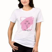 Blühende Seele - Minimalistische Florale Linienkun