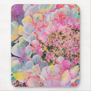 Blühende Sommer-Hydrangea-Blume Mousepad
