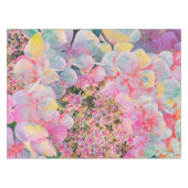 Blühende Sommer-Hydrangea-Blume Tischdecke (Vorderseite (Horizontal))