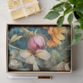 Blühende Sommergarten-Blume Seidenpapier (Geschenk)