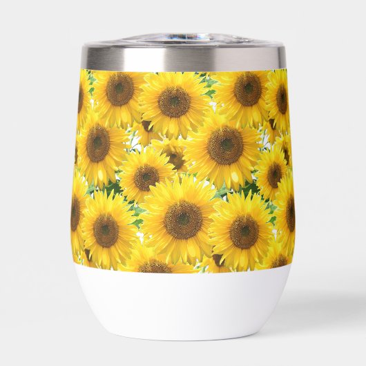 Blühende Sonnenblumen (Vorderseite)