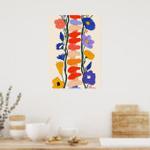 Blühende Spine Poster (Küche)