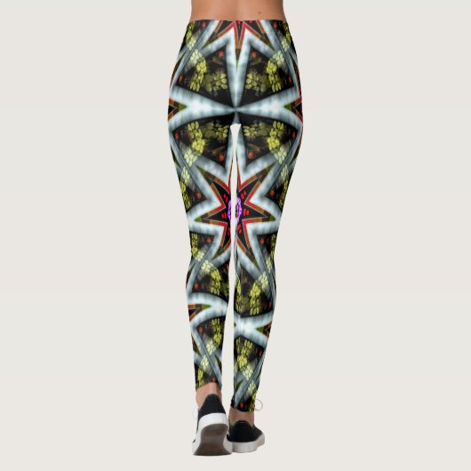 Blühende Sterne... Leggings (Rückseite)