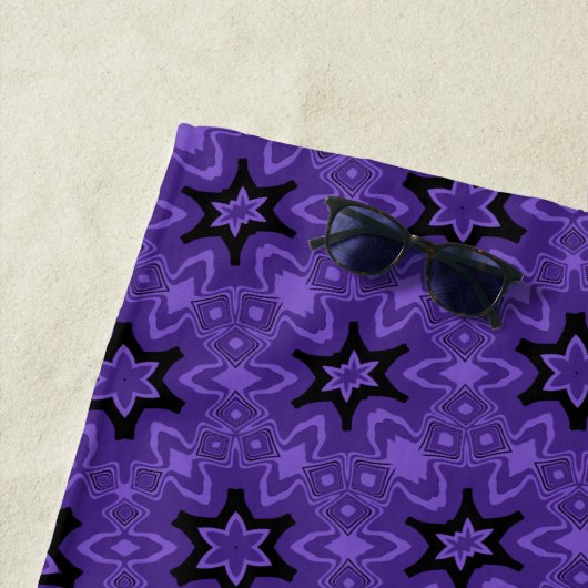 Blühende Sternumwandlung Strandtuch (Beispiel)