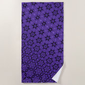 Blühende Sternumwandlung Strandtuch (Vorderseite)