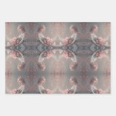 Blühende Stille Ätherisch Pink Fantasy Art Geschenkpapier Set (Vorderseite)