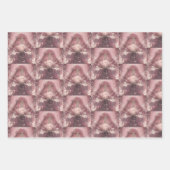 Blühende Stille Ätherisch Pink Fantasy Art Geschenkpapier Set (Vorderseite 3)
