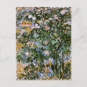 Blühende Sträucher, Van Gogh Fine Art Postkarte