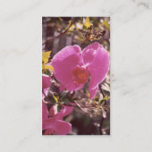 Blühende süße Erbse-Gewohnheit Farbe Visitenkarte (Rückseite)