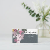 Blühende Terminkarte (Stehend Vorderseite)