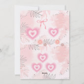 Blühende Träume 2025 Feiertagskarte (Rückseite)