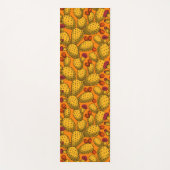 Blühende Trübungen in Gelb Yogamatte (Vorderseite)