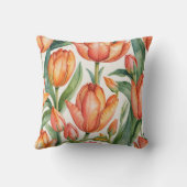 Blühende Tulip Elegance Kissen (Rückseite)
