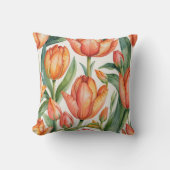 Blühende Tulip Elegance Kissen (Vorderseite)