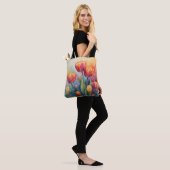 Blühende Tulips Aquarellfarben-Tasche Tasche (Am Model)