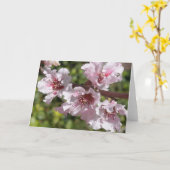 Blühende Verzweigung Karte (Gelbe Blume)