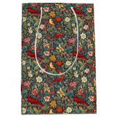 Blühende Vögel Mittlere Geschenktüte (Vorderseite)