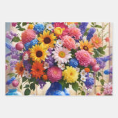 Blühende Volkswirtschaften Geschenkpapier Set (Vorderseite 3)