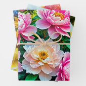 Blühende Volkswirtschaften Geschenkpapier Set (Beispiel)