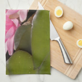 Blühende Wasserliken Handtuch (Viertel Falte)