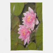 Blühende Wasserliken Handtuch (Vertikal)
