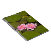 Blühende Wasserliken Notizblock (Rechte Seite)